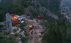 Antalya'da teleferik kazası: 1 ölü, 10 yaralı