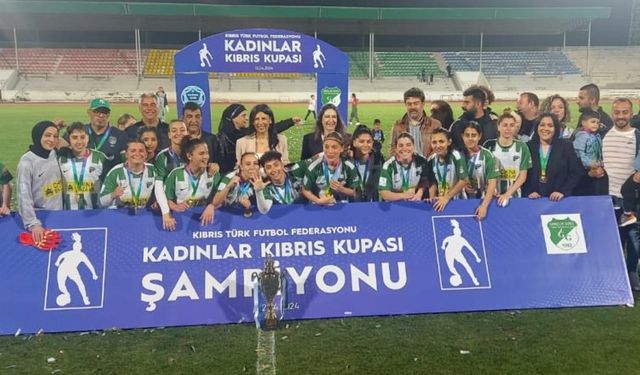 Kadınlar Kıbrıs Kupası'nda zafer G. Gücü'nün