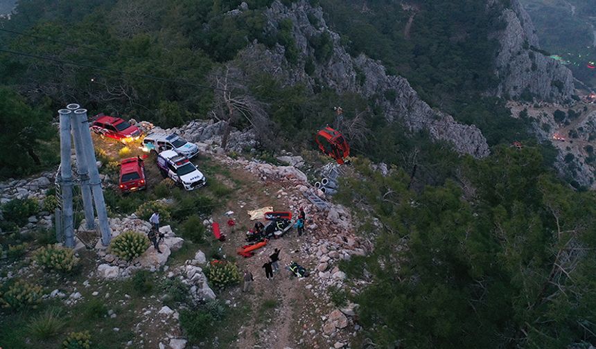 Antalya'daki teleferik kazasında ihmaller zinciri: 156 parçanın 19'u yenilenmiş