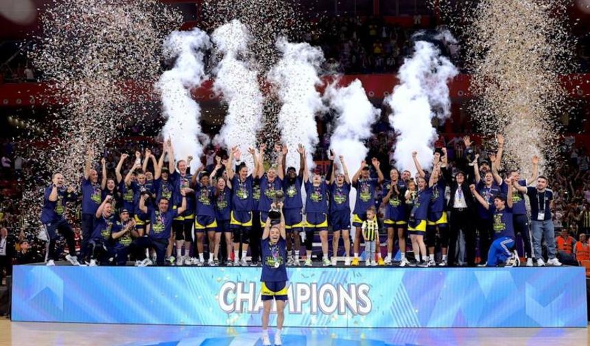 Fenerbahçe, üst üste ikinci kez Avrupa şampiyonu oldu